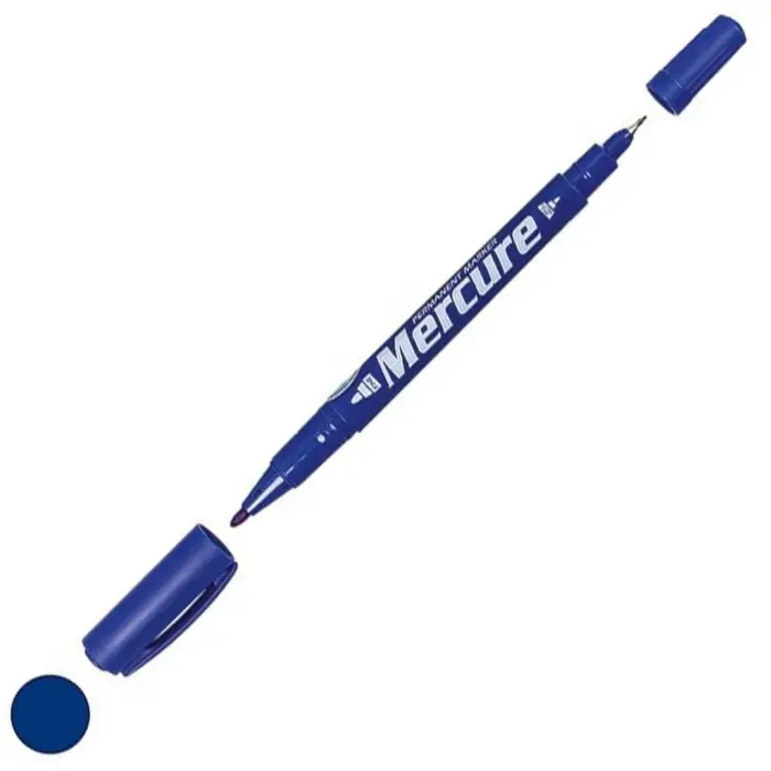 Mercure Cd Kalemi Marker Çift Uçlu 0.5-1 mm Kırmızı