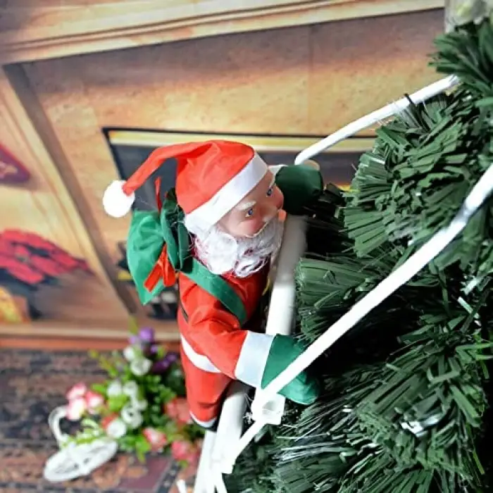 Merdivene Tırmanan Noel Baba - 57 cm