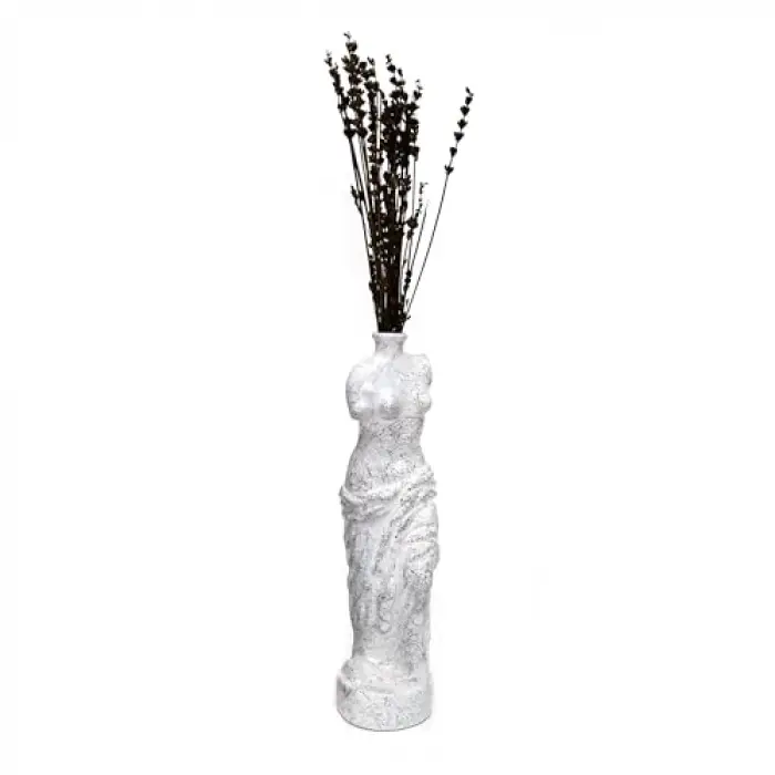 Mermer Desenli Venüs Vazo (25 cm)