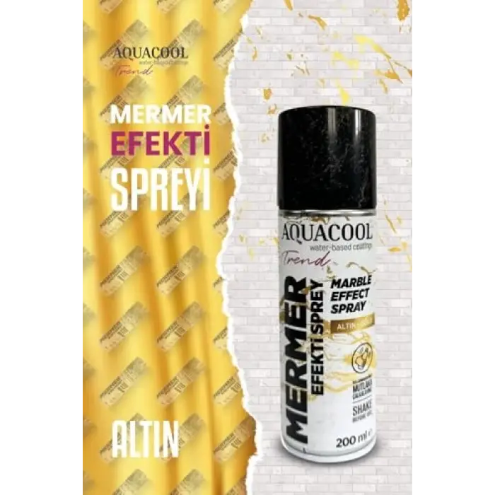 Mermer Efekt Spreyi 200Ml Siyah