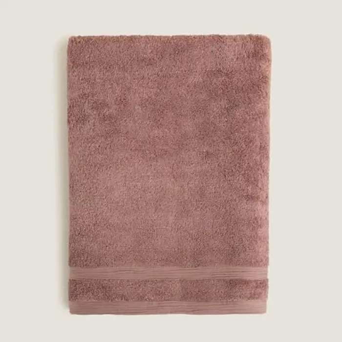 Merta Bambu Banyo Havlusu 85X150 Cm Küllü Gül