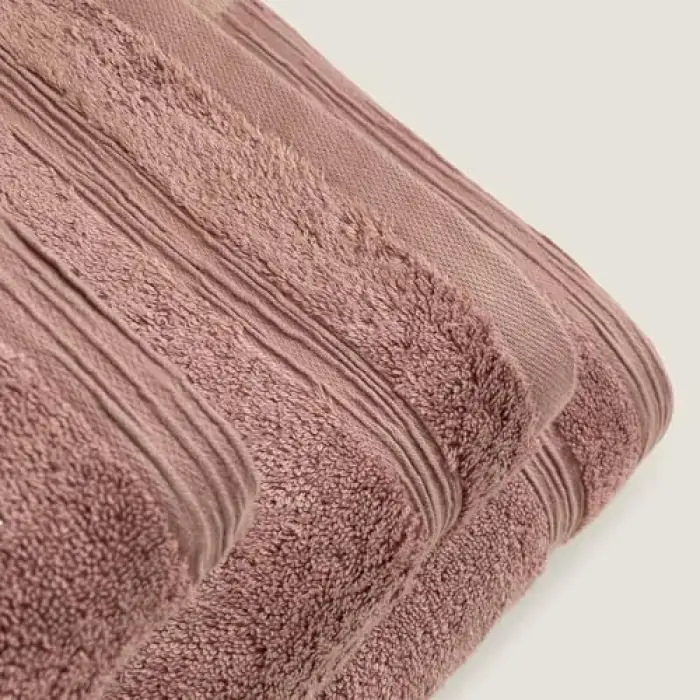 Merta Bambu Banyo Havlusu 85X150 Cm Küllü Gül