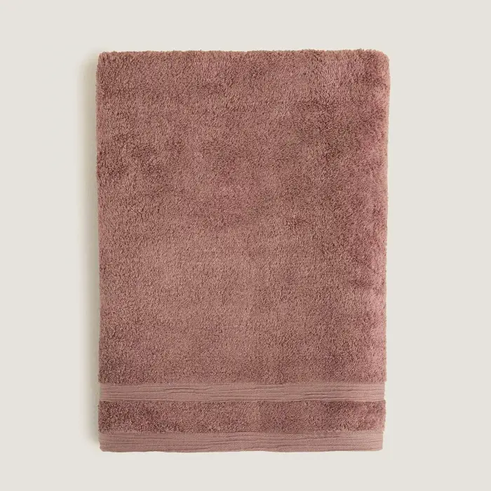 Merta Bambu Banyo Havlusu 85X150 Cm Küllü Gül