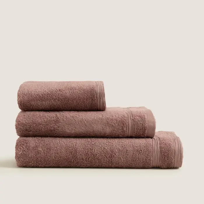 Merta Bambu Banyo Havlusu 85X150 Cm Küllü Gül