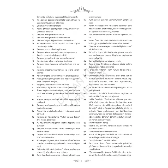 Mesnevi Ciltli Kitap