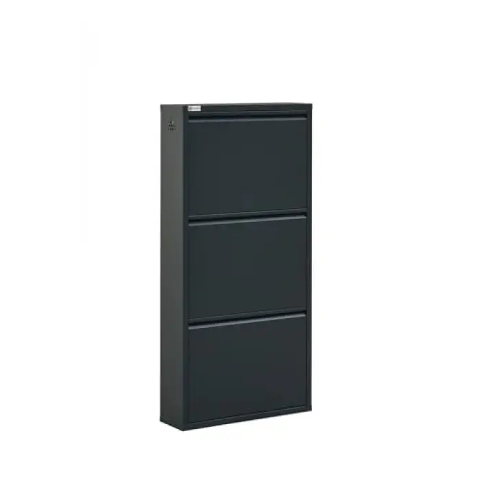Metal Ayakkabılık 3’Lü Antrasit
