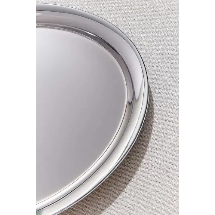 Metal Oval Tepsi 26 cm