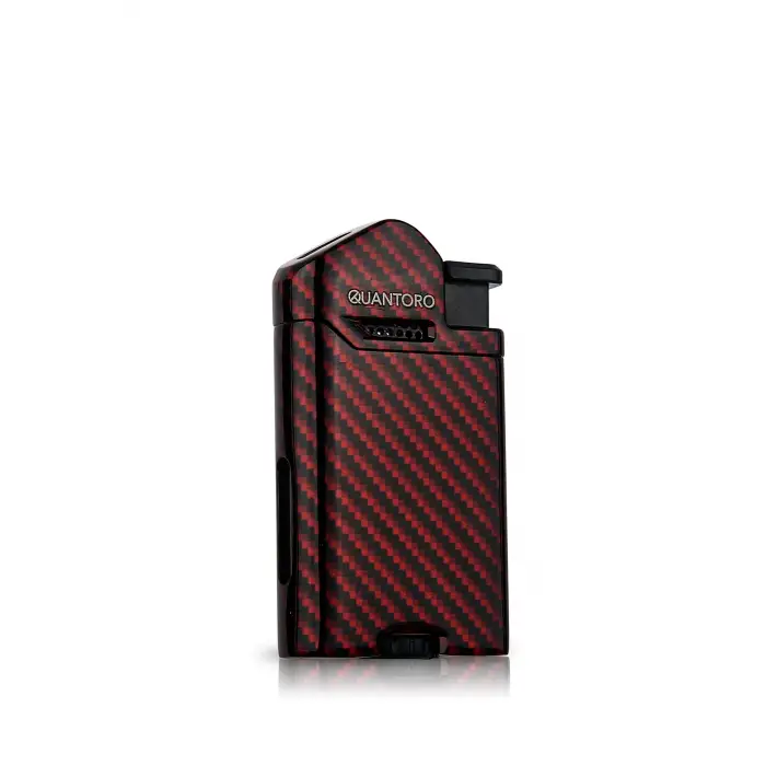 Metal Perde Jet Çakmak Red Carbon