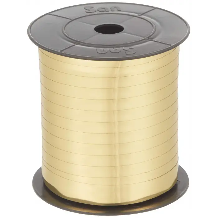 Metalik Altın Rafya 8mm x 200m 1 Rulo