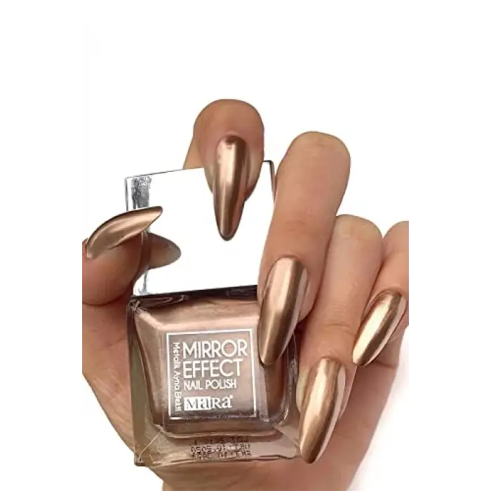 Metalik Ayna Efekli Oje Bronz 15ml