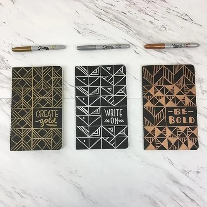 Metalik Markör, Karışık 3lü Paket