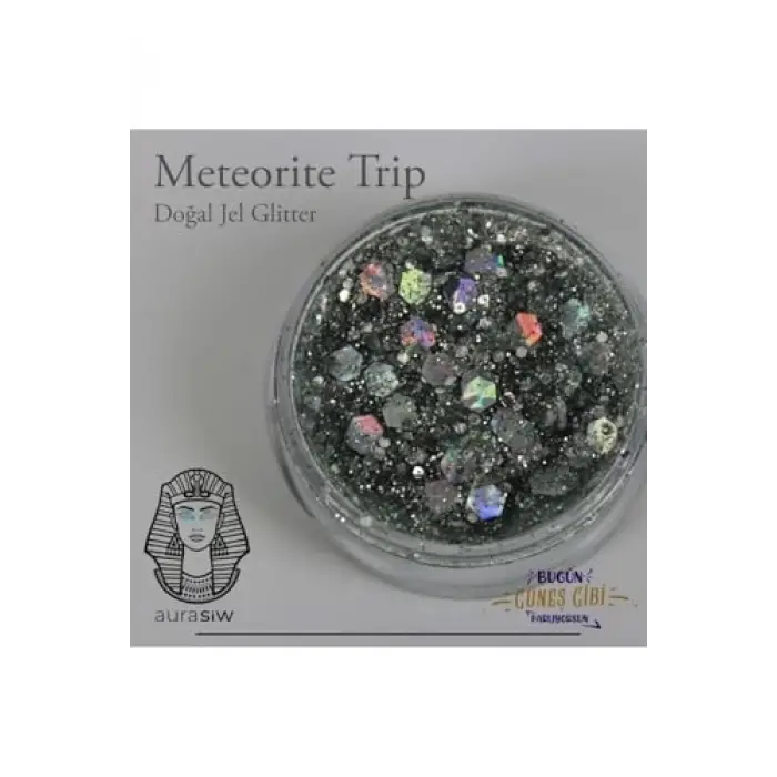 Meteorite Trip - Jel Formlu Doğal Glitter