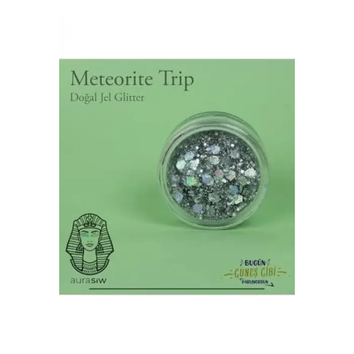 Meteorite Trip - Jel Formlu Doğal Glitter
