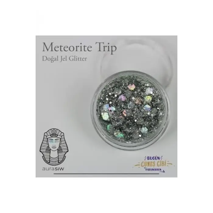 Meteorite Trip - Jel Formlu Doğal Glitter