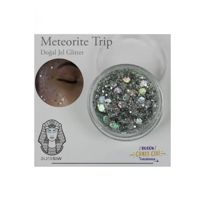 Meteorite Trip - Jel Formlu Doğal Glitter