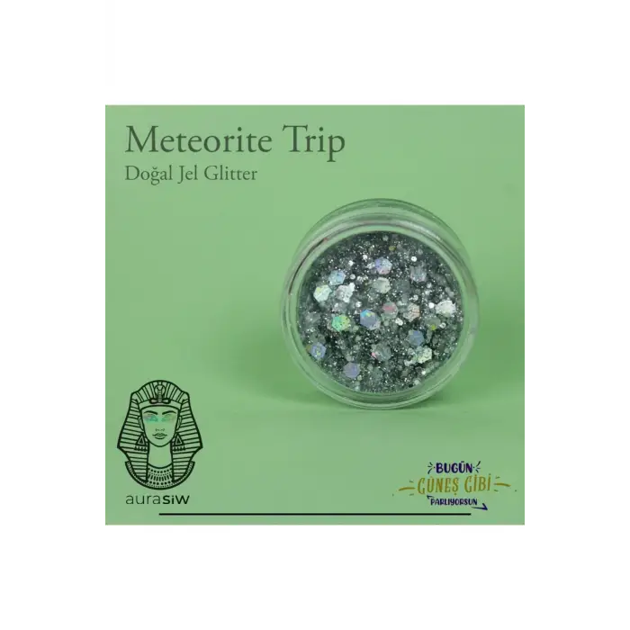 Meteorite Trip - Jel Formlu Doğal Glitter