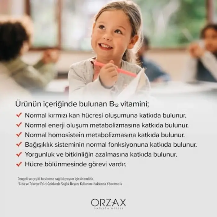 Methyl B12 dilaltı sprey, 500mcg, 5 ml