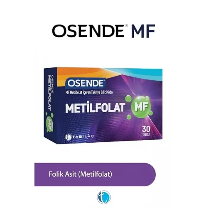 Metilfolat 30 Tablet