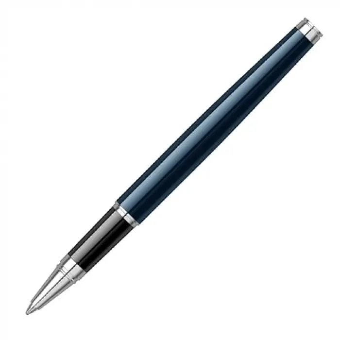 Metropolis 800 Roller Kalem Yarı Krom Lacivert
