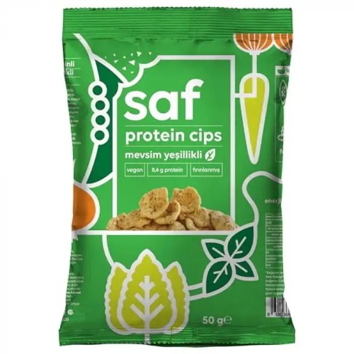 Mevsim Yeşillikli Protein Cips 50 g
