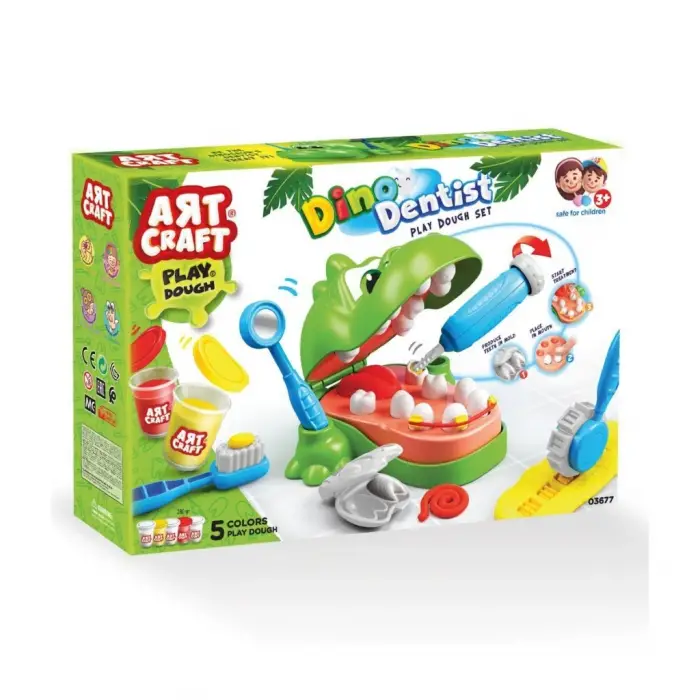 Mey İthalat® 03677 DİNO DİŞÇİ HAMUR SET