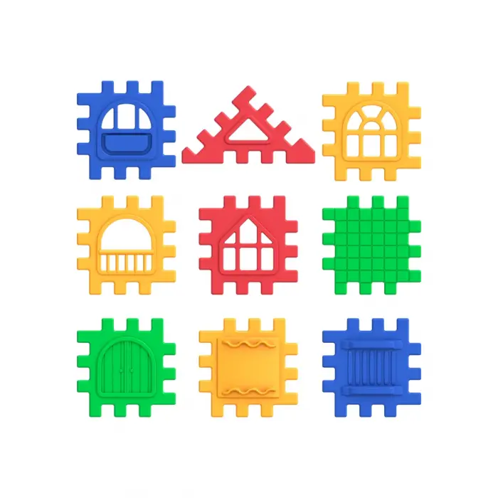 Mey İthalat® 03703 Puzzle City 128 Parça