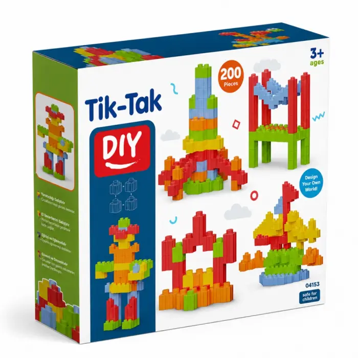 Mey İthalat® 04153 TİK-TAK 200 PRÇ