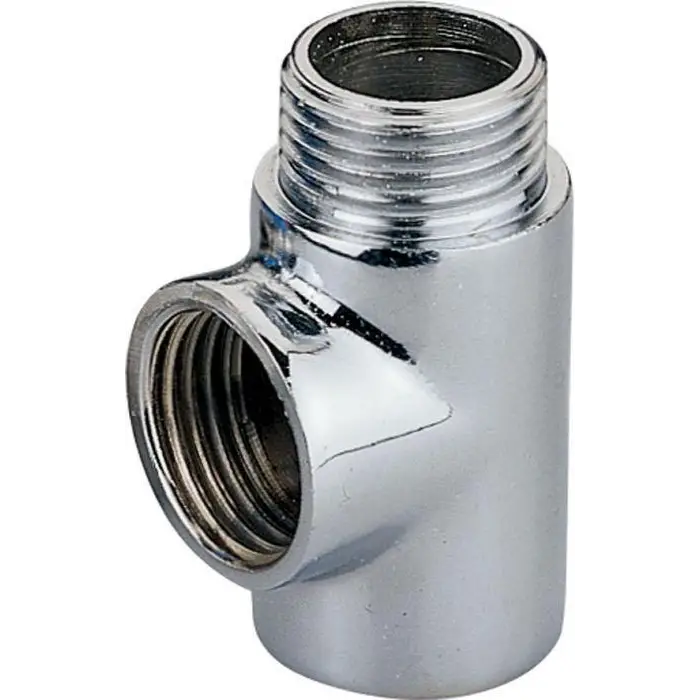 Mey İthalat® 1/2 Delikli Krom Uzatma Te