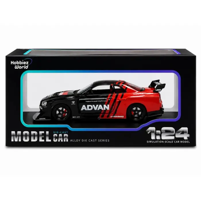 Mey İthalat® 1/24 R34 Modified Edition Model Araba