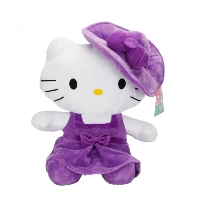 Mey İthalat®  2089 Hello Kitty Şapkalı Peluş 36 cm
