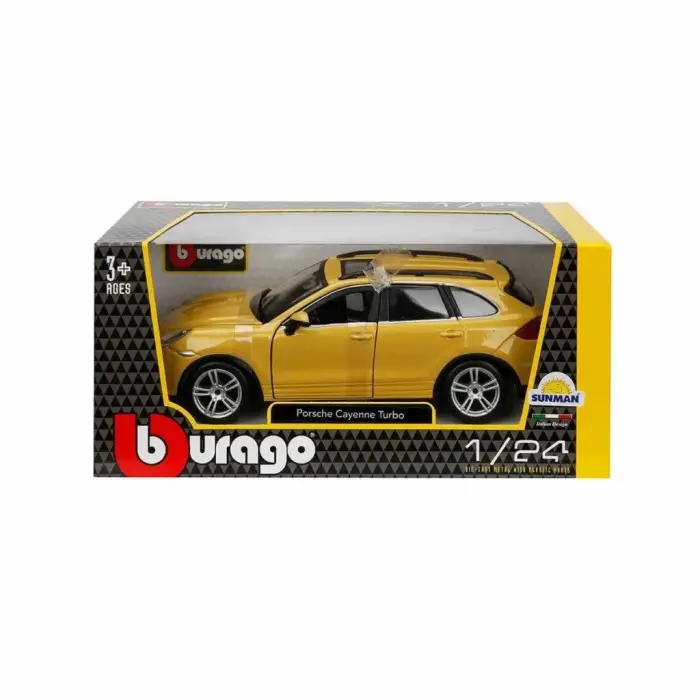 Mey İthalat® 21056 1:24 Porsche Cayenne Turbo Plus Model Araba -