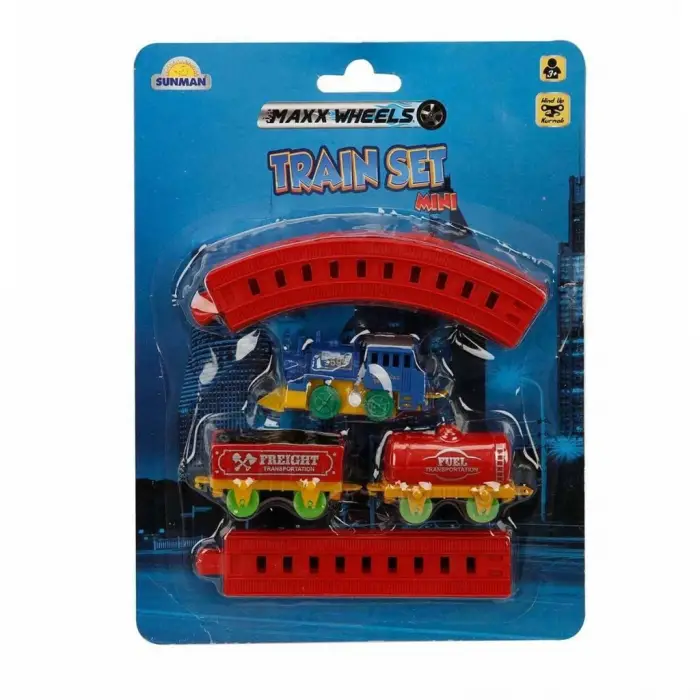 Mey İthalat® 2559 Maxx Wheels Mini Tren Seti 11 Parça -