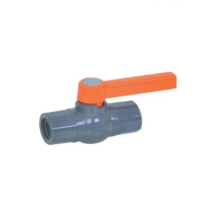 Mey İthalat® 3/4 PVC Küresel Vana Pasolu