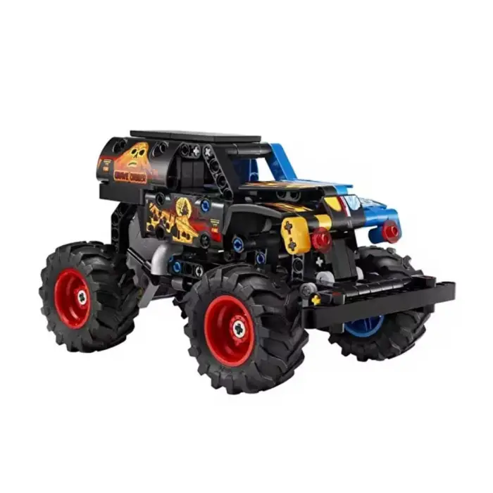 Mey İthalat® 42219 Technic Jam Grave Digger 263 parça +7 yaş