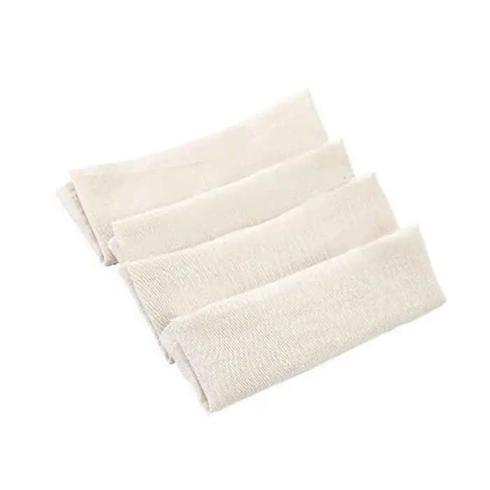 Mey İthalat®  4lü Bürümcük Mendil 802 Ekru