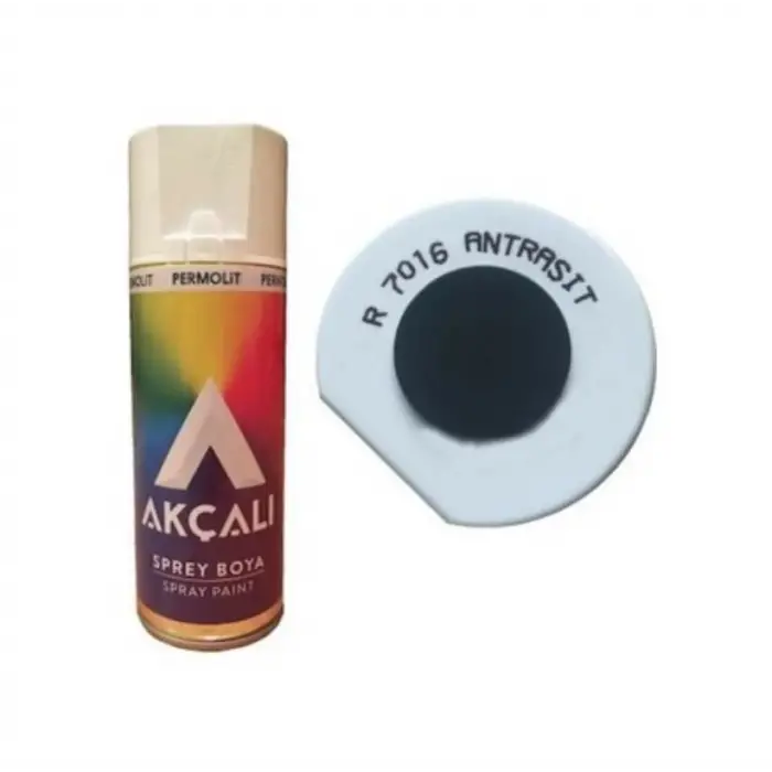 Mey İthalat® Akçalı Sprey Boya 400 ml 7016 Antrasit