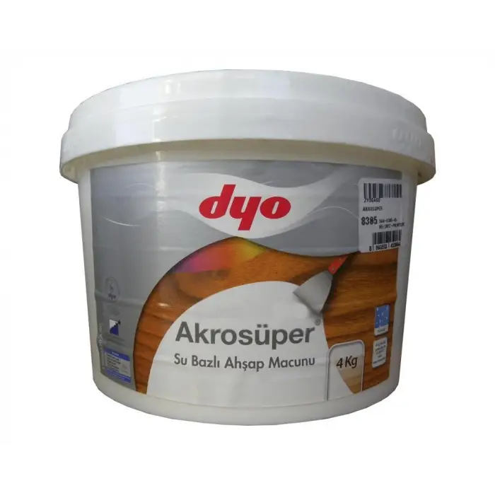 Mey İthalat®  Akrosüper Ahşap Macunu 4 Kg