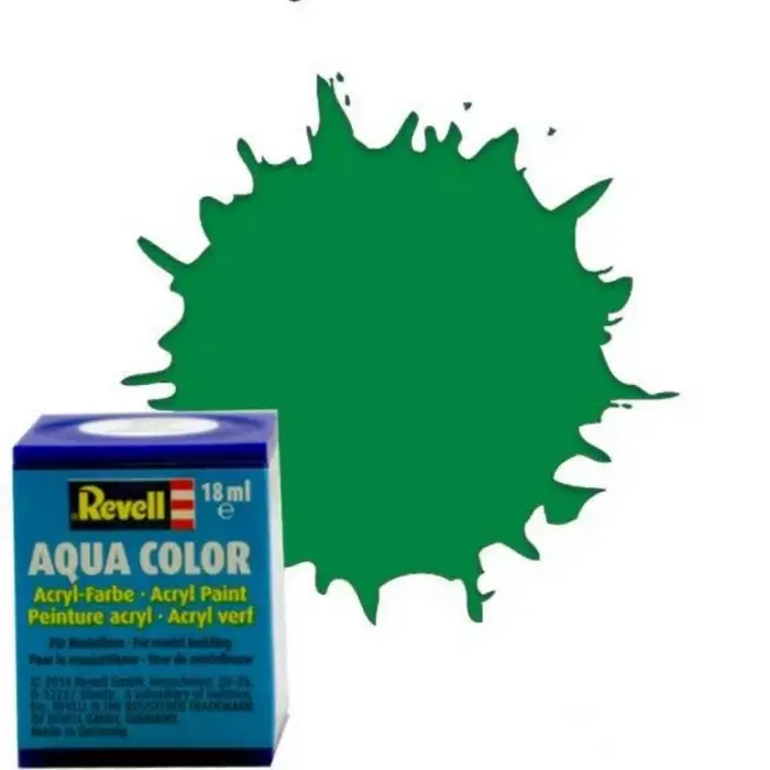 Mey İthalat® Aqua Color Emerald Green - Gloss Boya - 18 ml