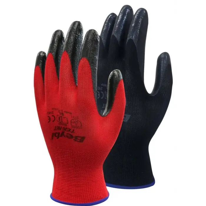 Mey İthalat® Beybi TEK-NİT No:10 Siyah Nitril Eldiven