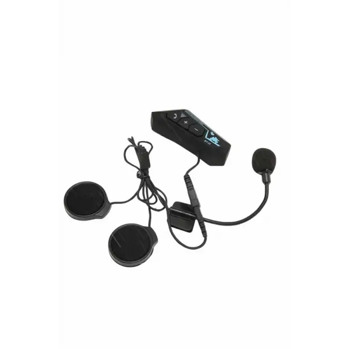 Mey İthalat® Bluetooth Kask Kulaklığı Intercom 5.0 Bluetooth Android ve İOS Uyumlu