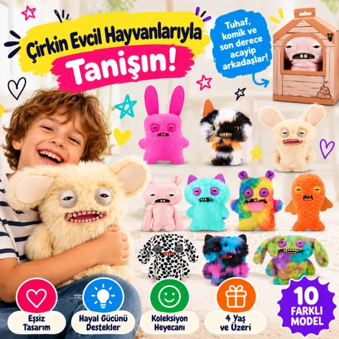 Mey İthalat® Butt Ugly Pets Serisi 22,5 cm