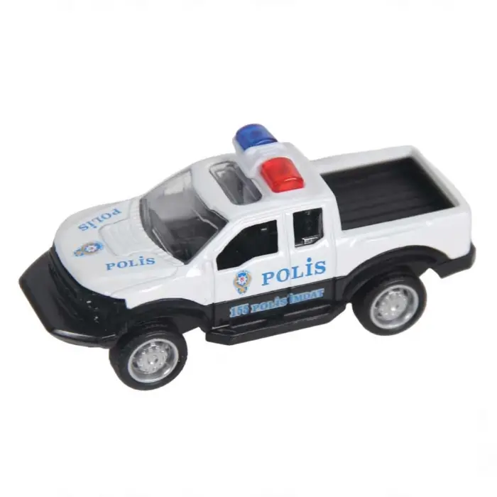 Mey İthalat® Çek Bırak Metal Polis Pickup Aracı ADET FİYATI