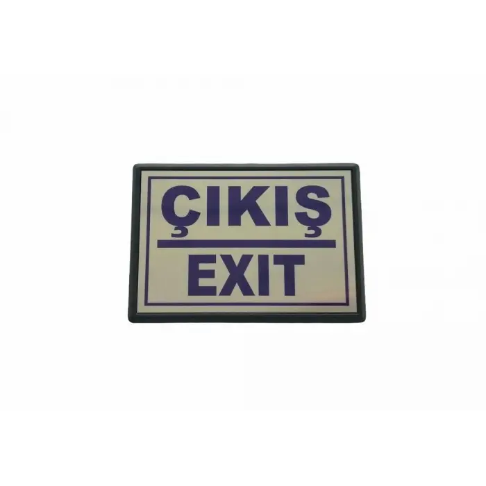 Mey İthalat® Cemax Yönlendirme Küçük Çıkış (Exit) 10X7 cm