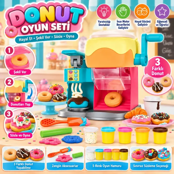 Mey İthalat® Donut Dükkanı