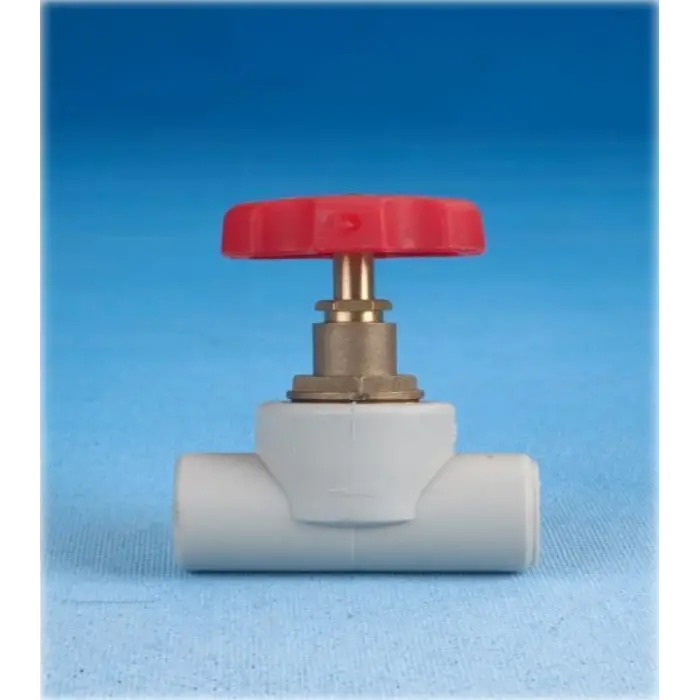 Mey İthalat® Ege Yıldız PPRC 20 mm Stop Vana Gri