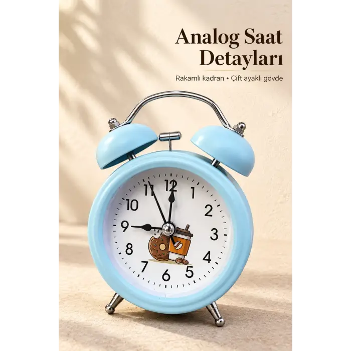 Mey İthalat® HBE Çalar Saat