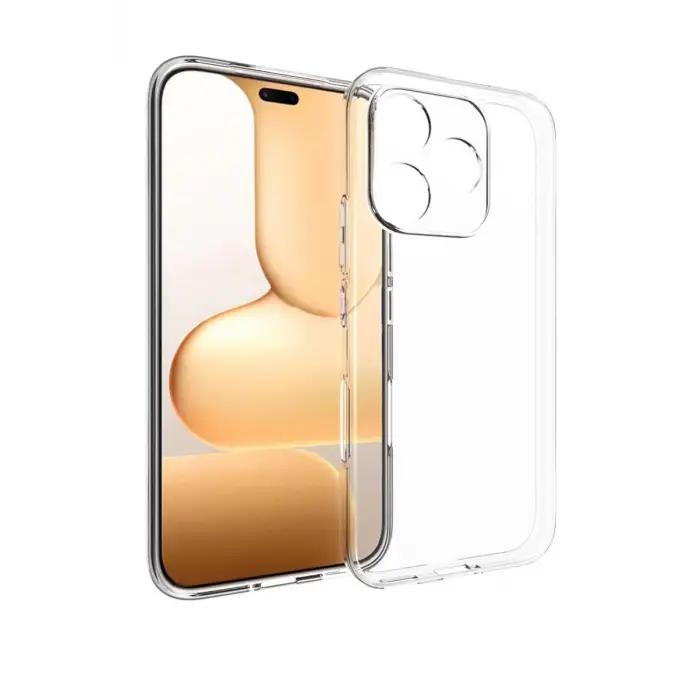 Mey İthalat®  Huawei Honor 600 Lite Lüx Şeffaf Silikon - Şeffaf