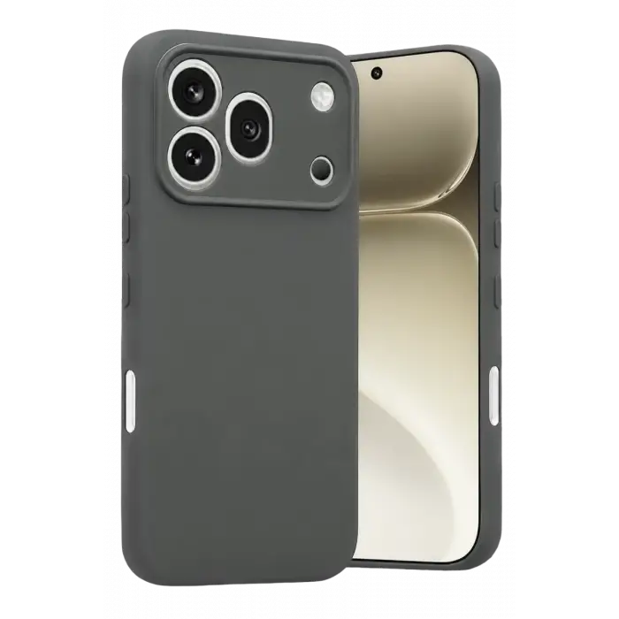 Mey İthalat®  Huawei Honor 600 Pro First Silikon - Gri