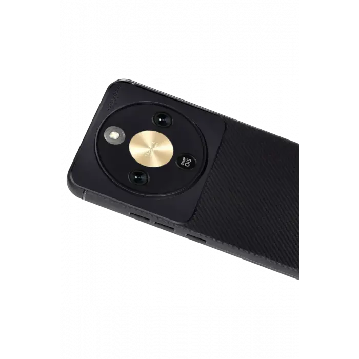 Mey İthalat®  Huawei Honor Magic 8 Lite Auto Focus Karbon Kapak - Siyah