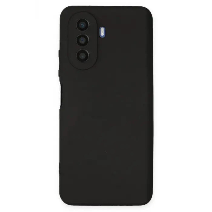 Mey İthalat®  Huawei Nova Y70 Kılıf First Silikon - Siyah